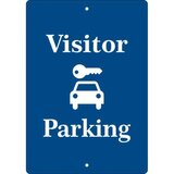 Personalized Visitor Parking Sign